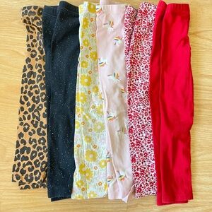 Lot of Toddler Leggings 3T